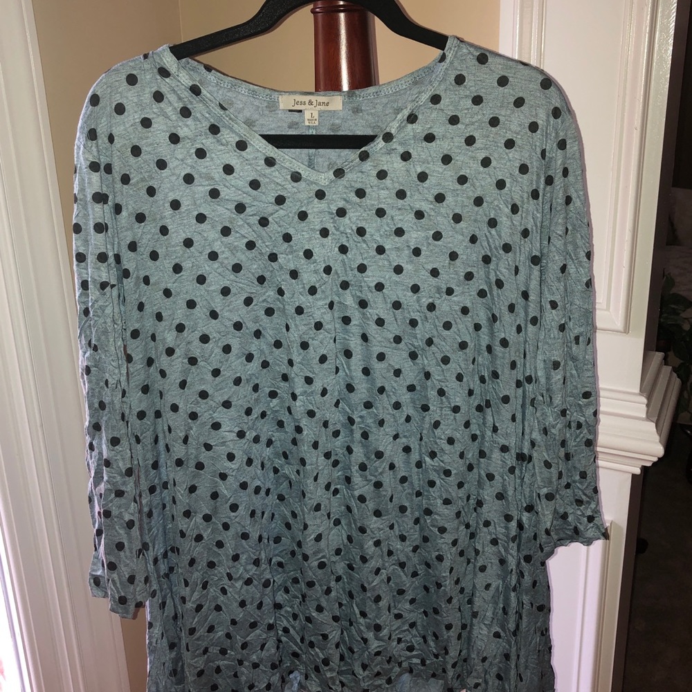 Jess & Jane Polkadot Blouse